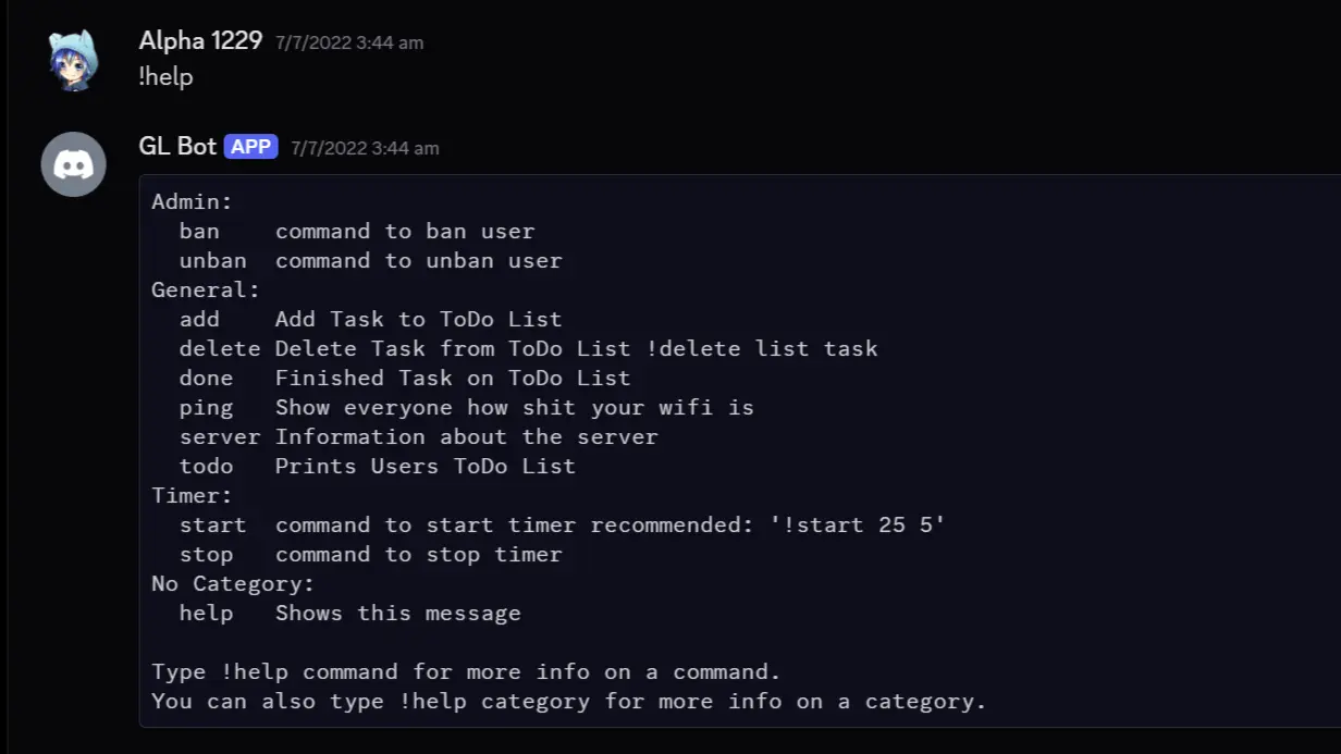 Study Bot project screenshot